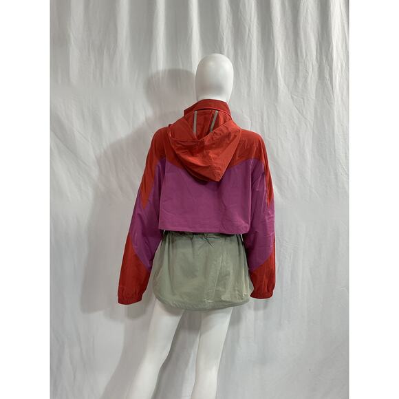 Lululemon 'Evergreen' Pink Anorak Jacket Size 10 - Picture 3 of 6